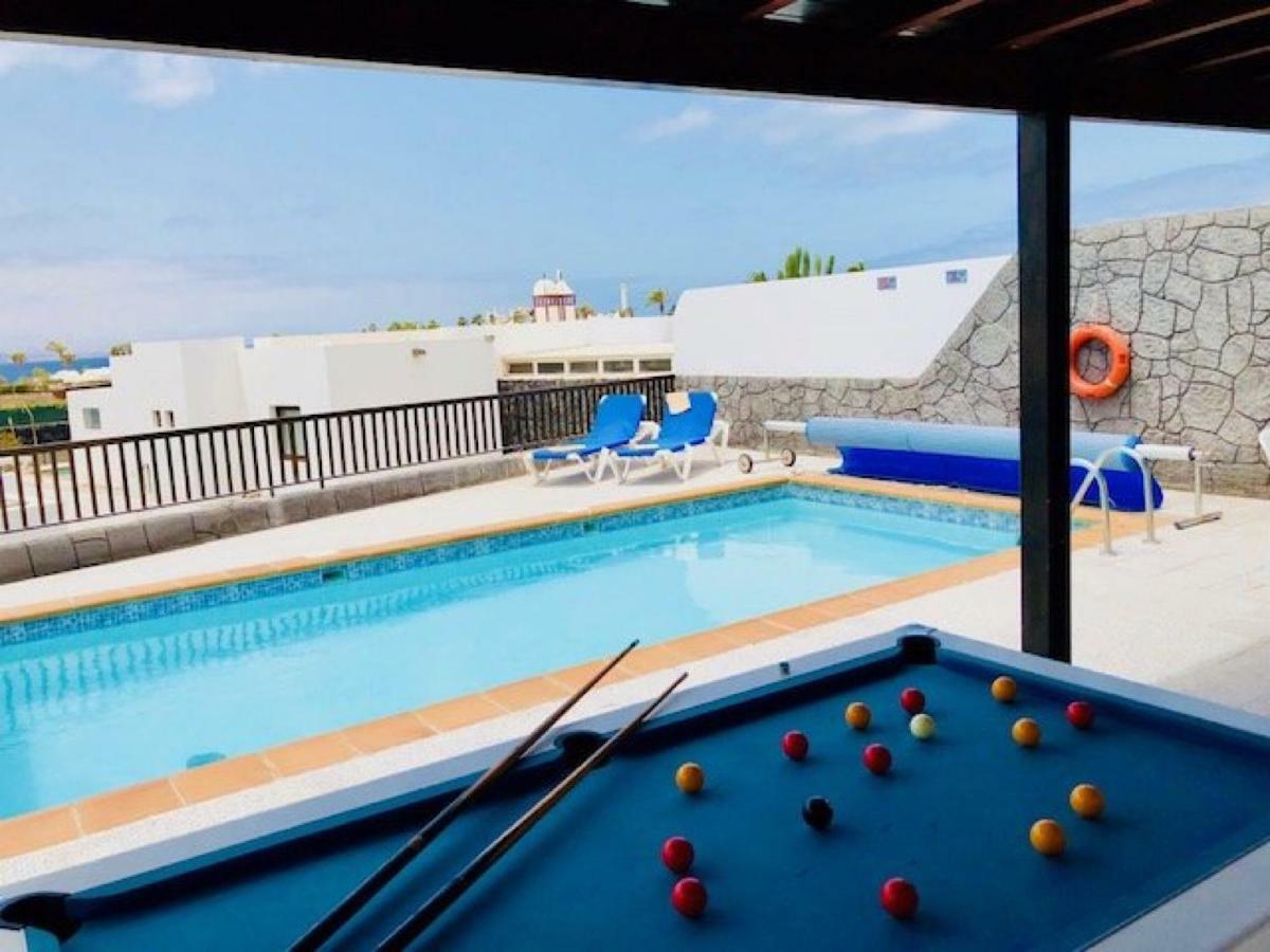 Villa Neptuno With Private Pool, Sea View, Sat-Tv & Free Wifi Плая Бланка Екстериор снимка